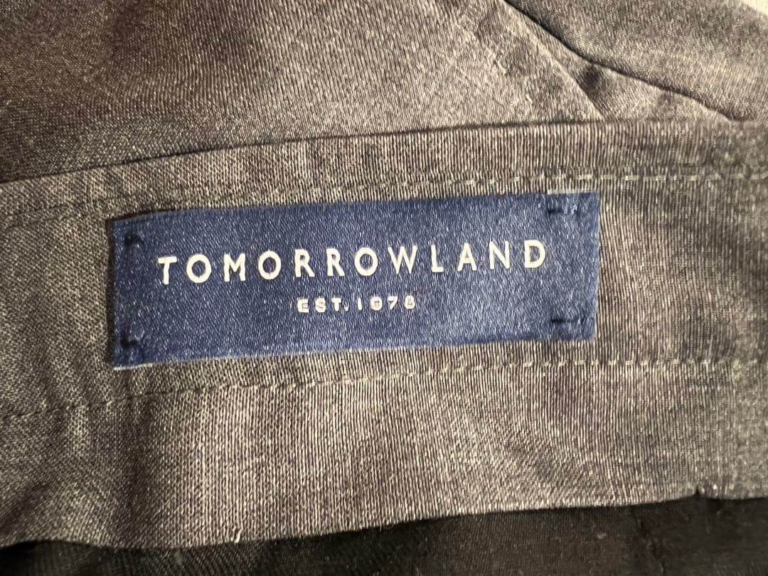 新品未使用 トゥモローランド ウールスラックス　REDA イタリア生地 50