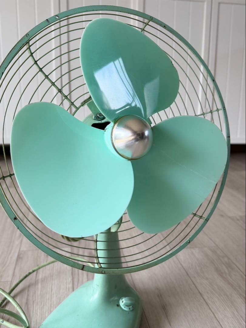 MITSUBISHI 三菱扇風機　３枚羽　動作確認済　ビンテージ　DM-12HC