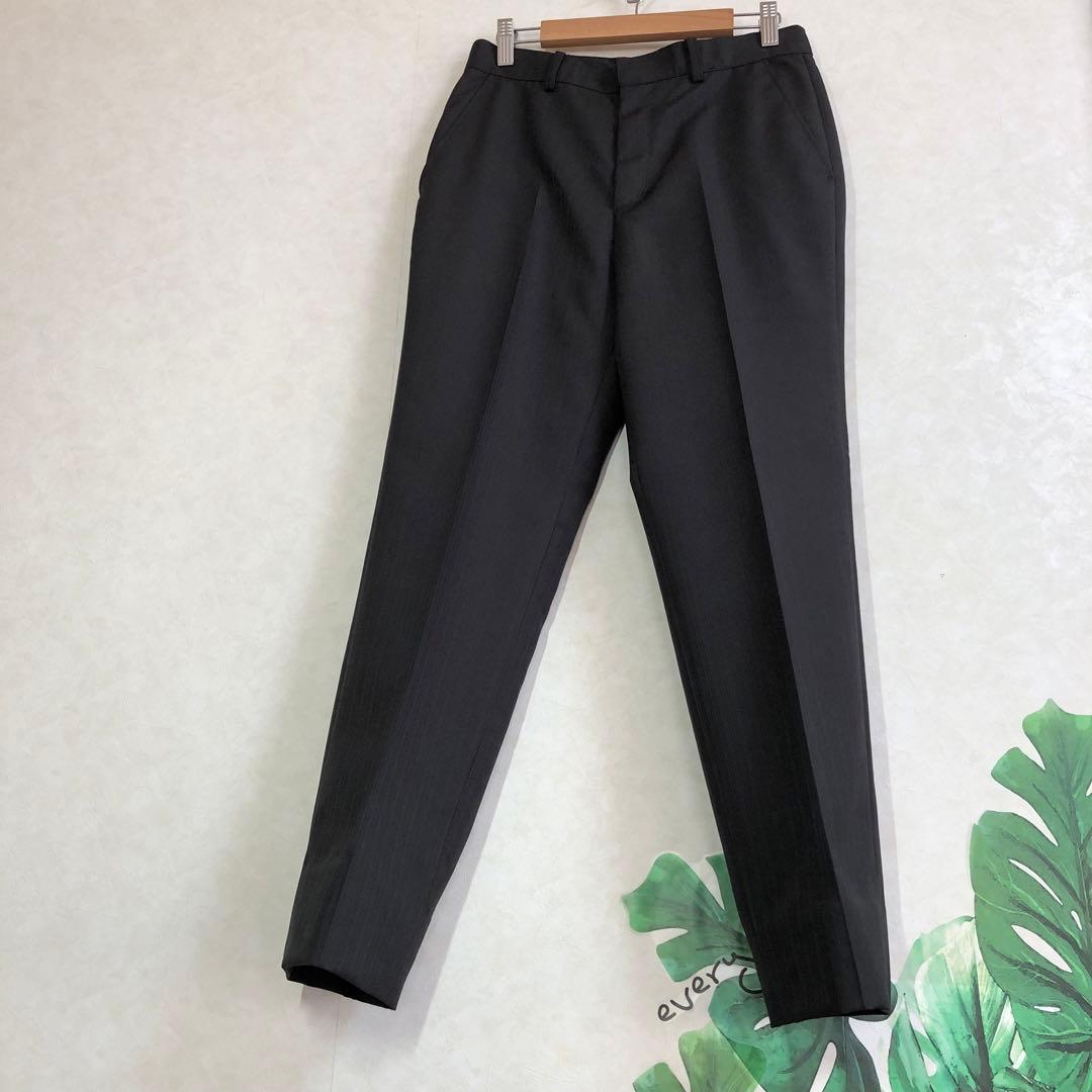 【極美品】ヒロミチナカノ フォーマルスーツ 160 卒業式 ブラック6点セット