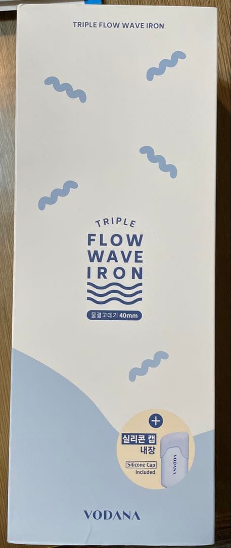 ヘアアイロン Vodana triple flow wave iron