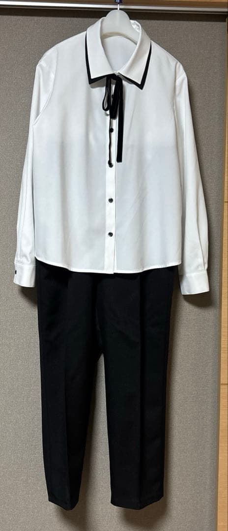 エルアンノワール 卒業式 女の子 W ロング ジャケットパンツスーツ160B