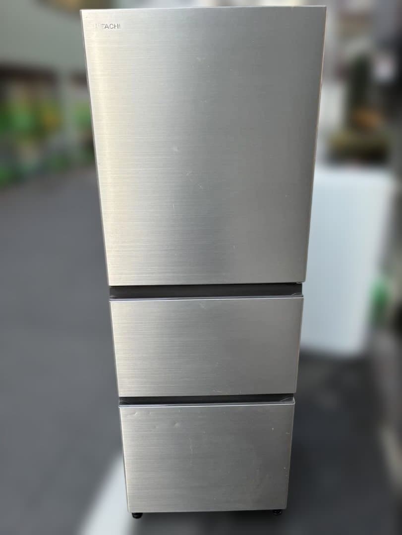 日立ノンフロン冷蔵庫　R-27RV 3ドア冷蔵庫　2021年製