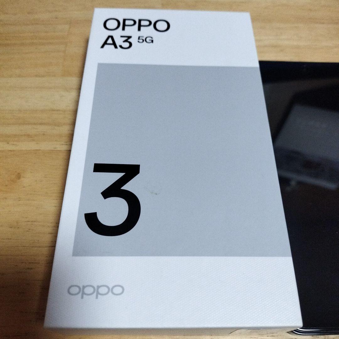 OPPO A3 5G SIMフリー　ブラック