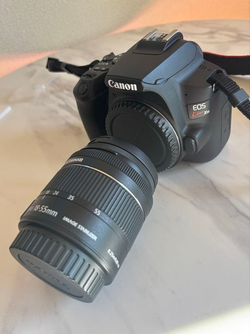 【★値下げ・ケース付き美品】CanonEOS kiss X10 18-55mm