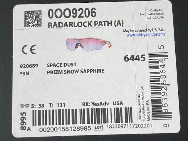 Storyteller オークリー RADARLOCK PATH