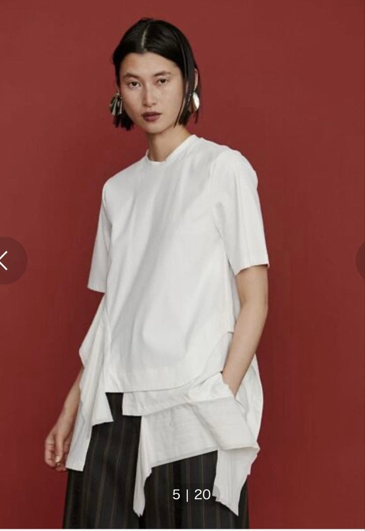 UN3D. アンスリード LAYER PARTS Tシャツ タグ有り