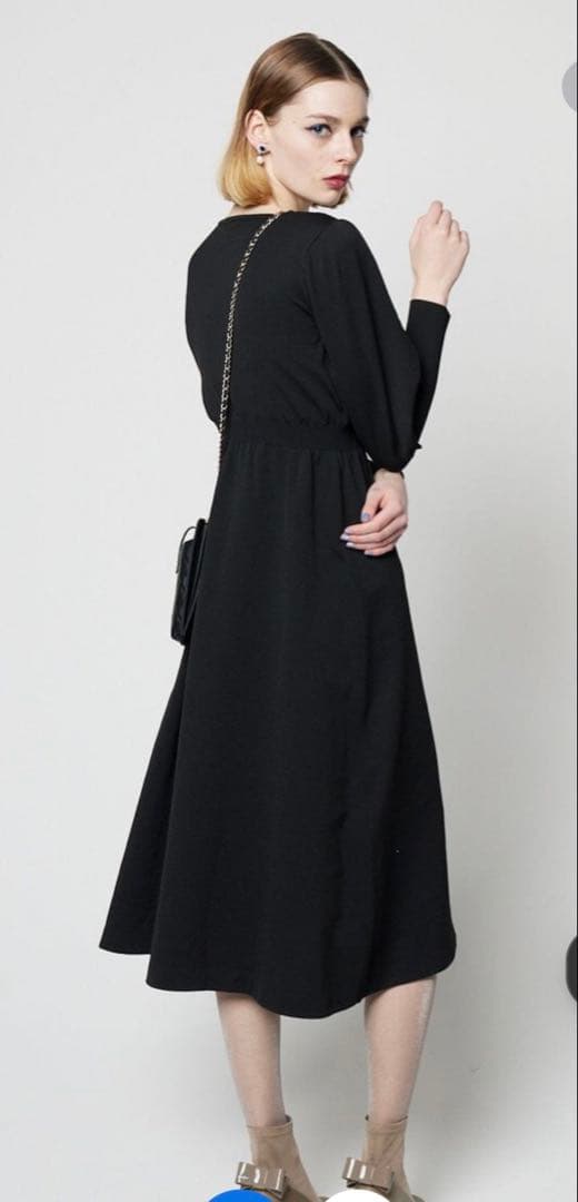 TOCCA【洗える！】RAINY NIGHT ニットドレス