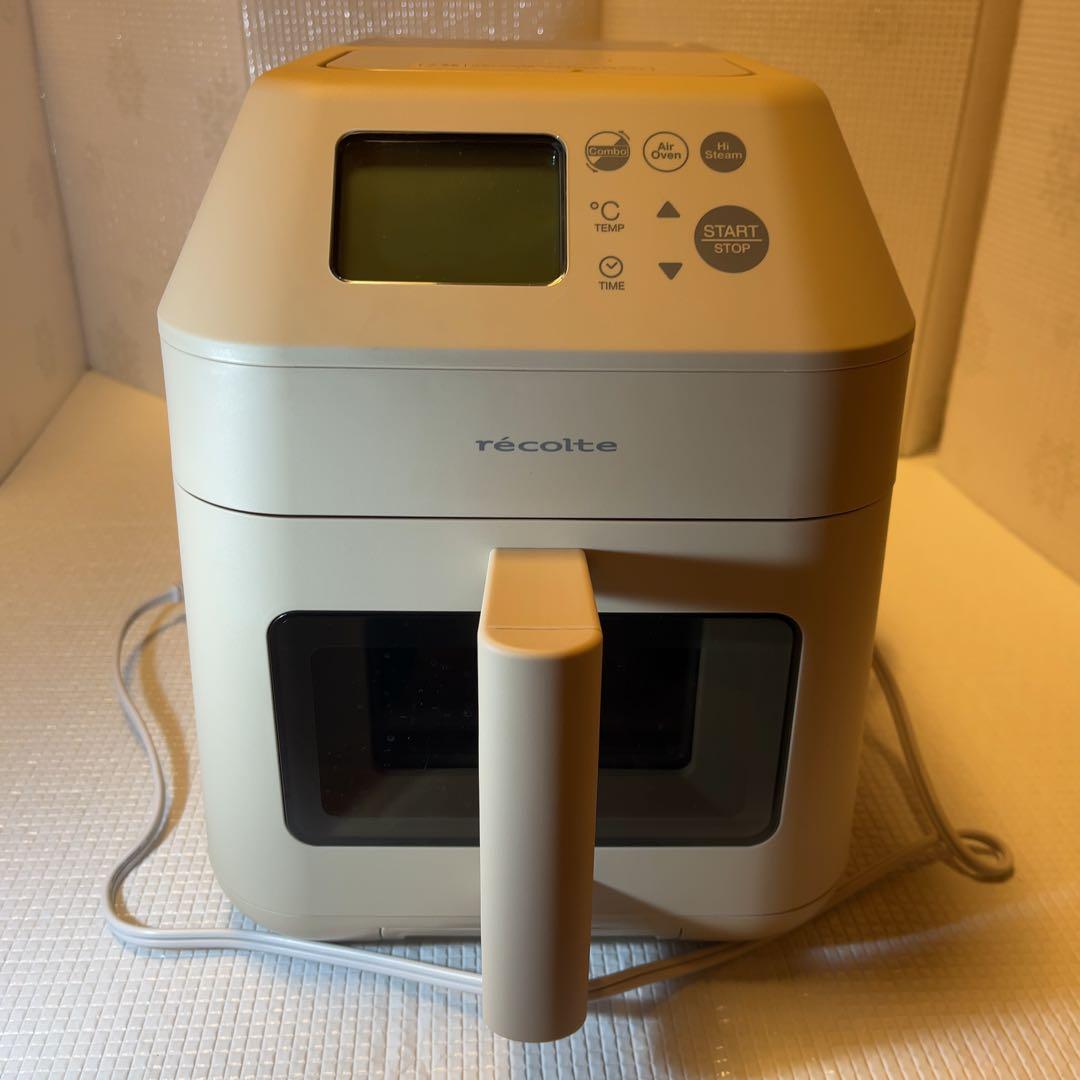 レコルト ハイスチーム エアーオーブン RAO-3　専用レシピブック付