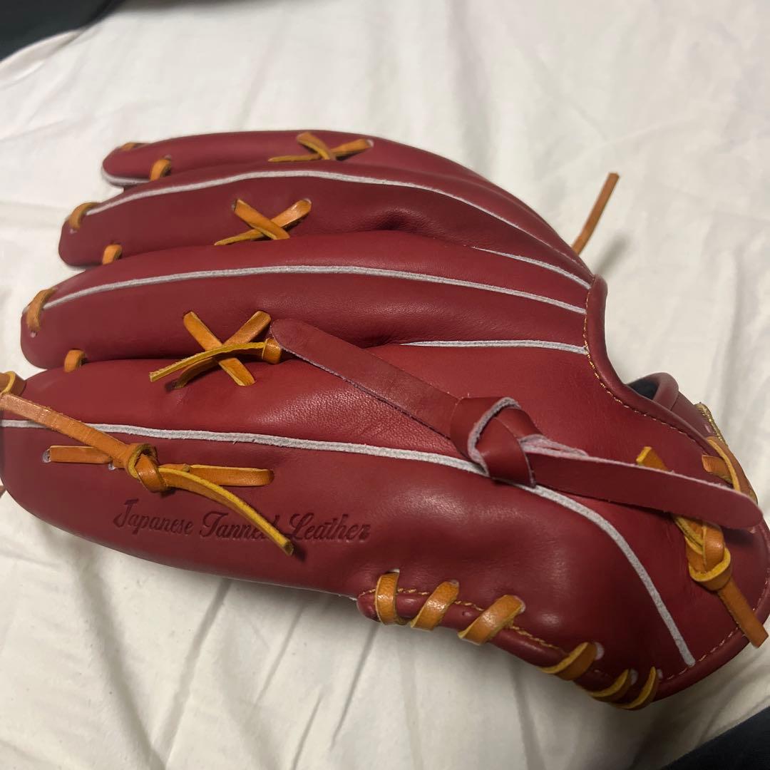 ZETT PROSTATUS 軟式グローブ 赤