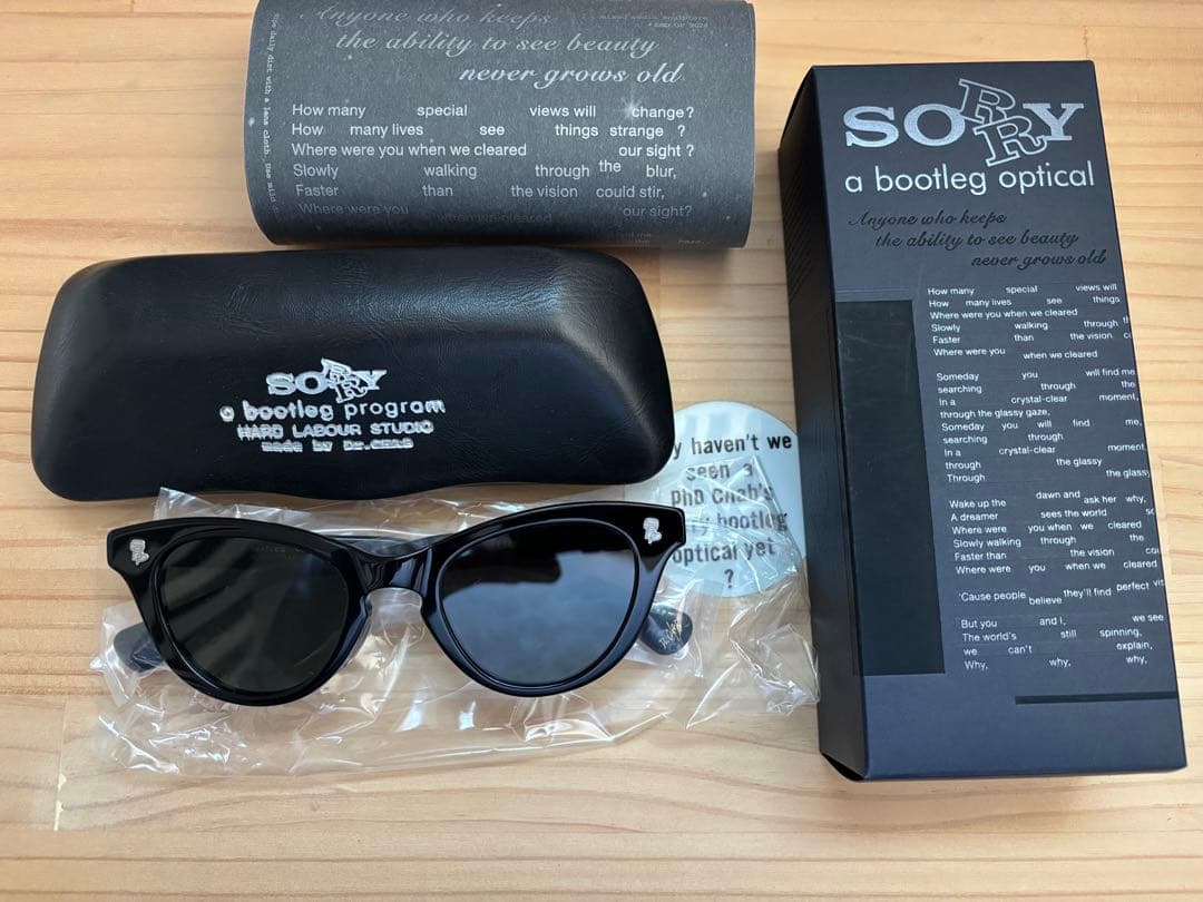 小物 sorry a bootleg program Liam3.0 BLACK