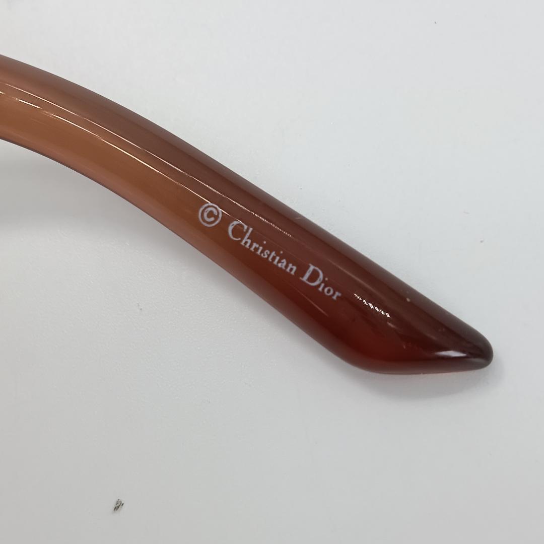 Christian Dior ディオール サングラス ロゴ ブラウン