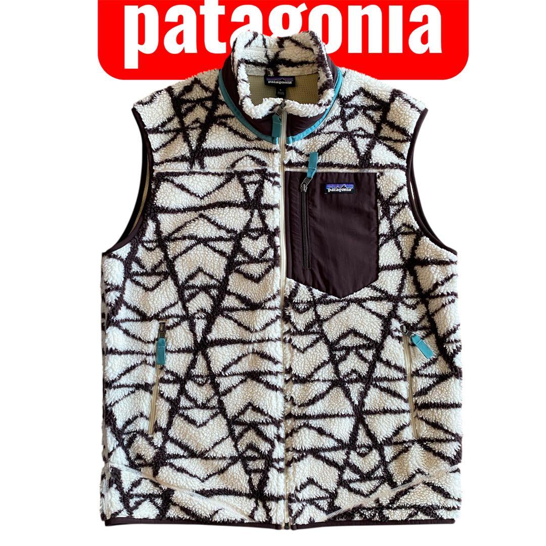 【レア】patagonia パタゴニア クラシック レトロX ベスト 総柄 L
