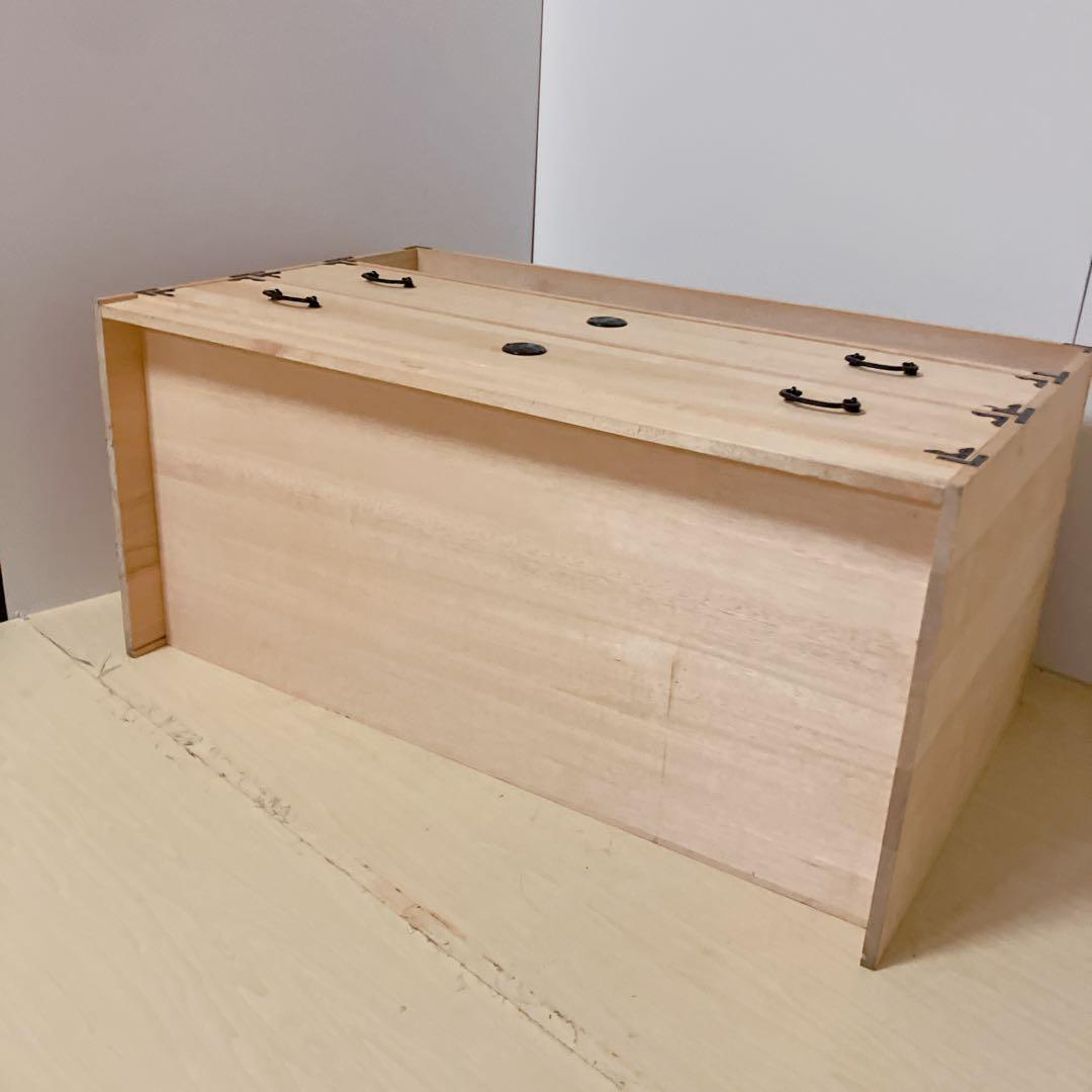 桐箪笥　桐タンス 3段　着物たんす　和装　収納　幅94.5×高さ57×奥行き44