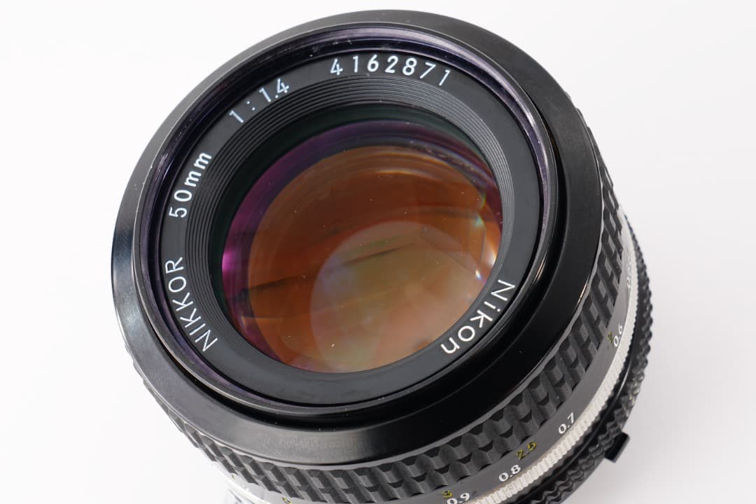 【極美品】動作◎ ニコン　Ai Nikkor 50mm F1.4 871