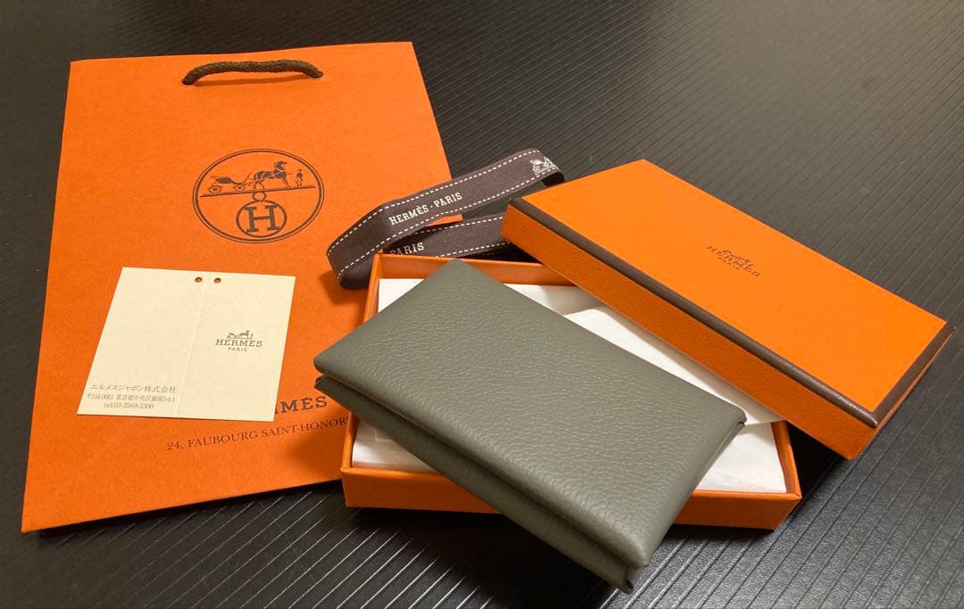 HERMES◆エルメス◆カードケース◆ガルヴィ　グリメイヤー