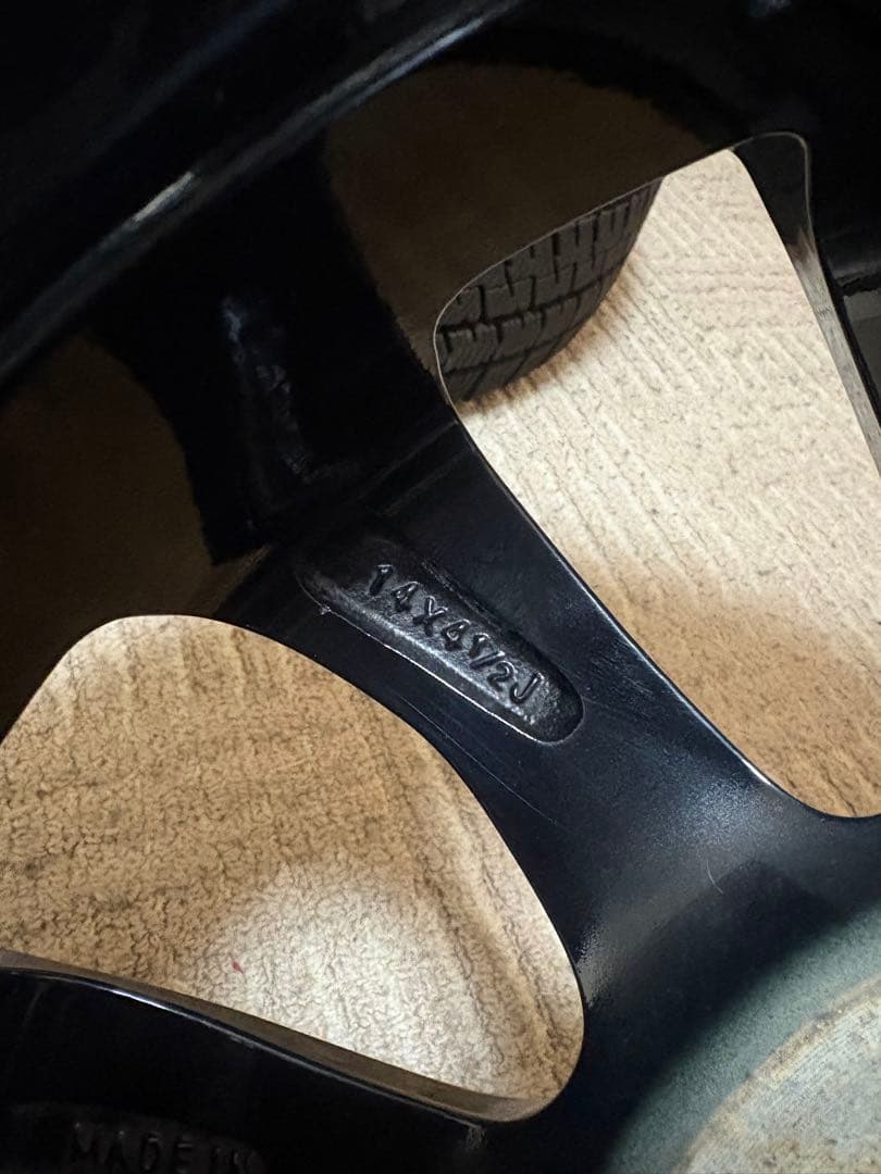 165/55R14 スタッドレスタイヤホイール 4本 ブリヂストン