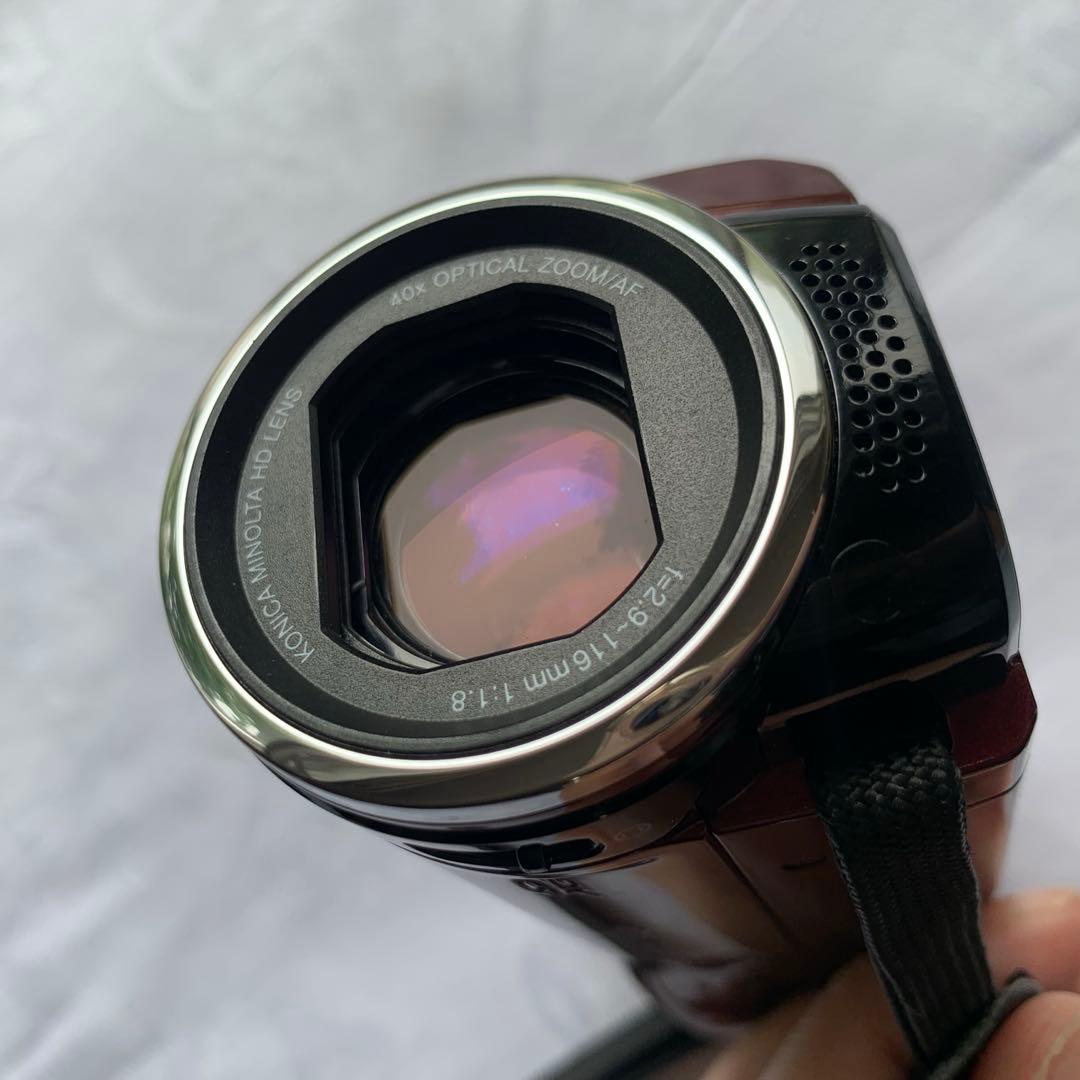 JVC Everio HD ビデオカメラ　GZ-HM460-R ハンディカム