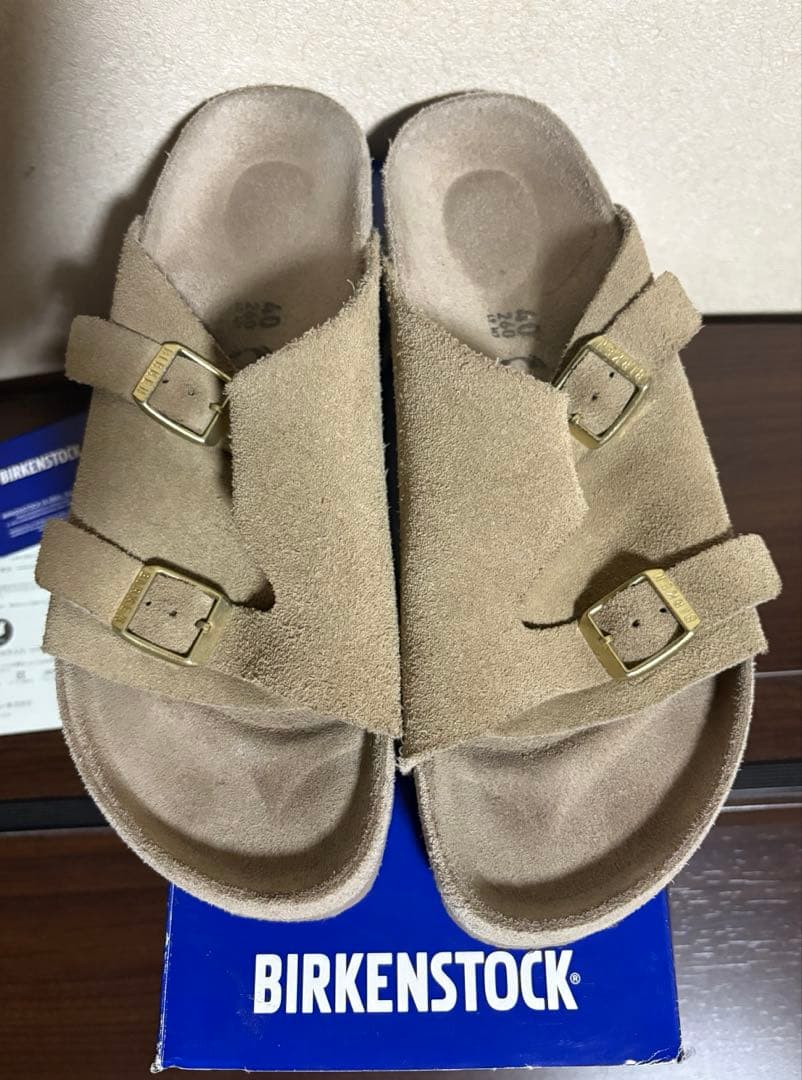 ビルケンシュトック　ビームス別注　トープ　スエード　チューリッヒ　ボストン