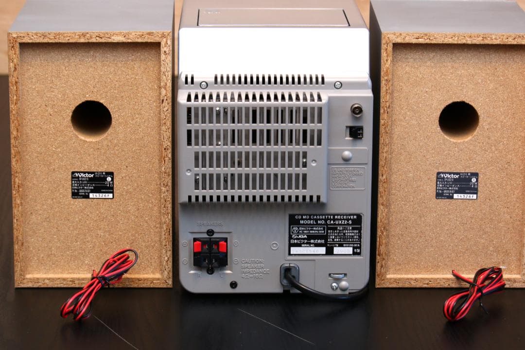 VICTOR UX-Z2 CD/MD/TAPE/USB/TUNER ミニコンポ