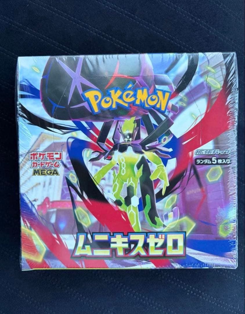 【新品未開封品】 ムニキスゼロ 1BOX ポケカ 新弾 メガ メイ