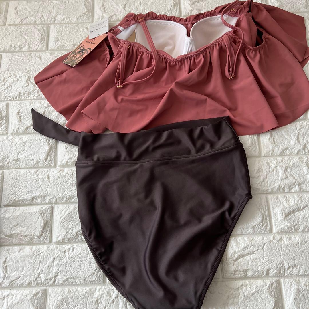 San-aiリゾート【未使用タグ付】ワコール水着　ビキニ　グラマラスフィット