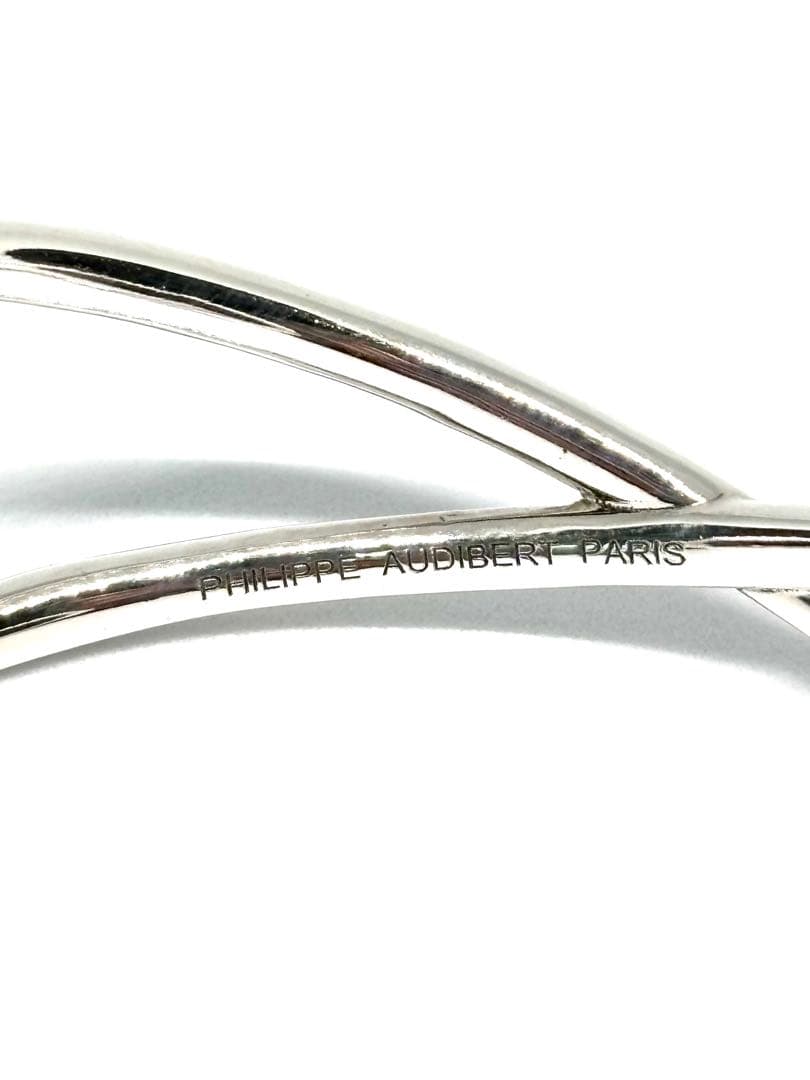 美品 定価19.250円 フィリップオーディベール クロスバングル