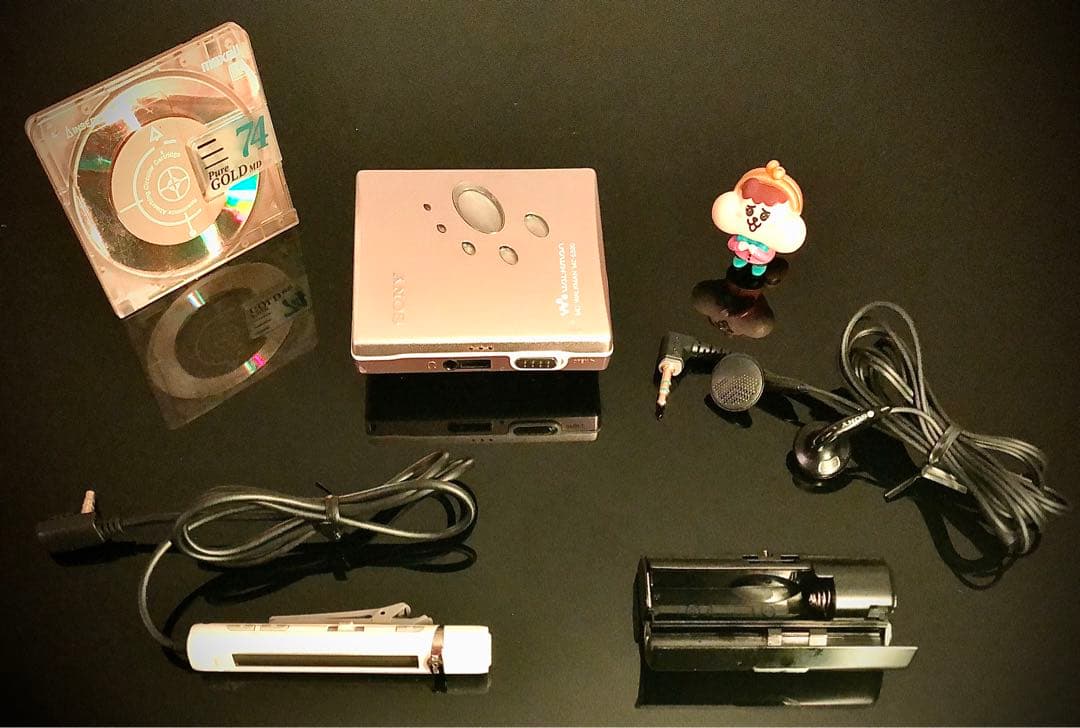 MD プレイヤーSony MZ-E520 世界最小最薄「整備済み、￼完動美品」