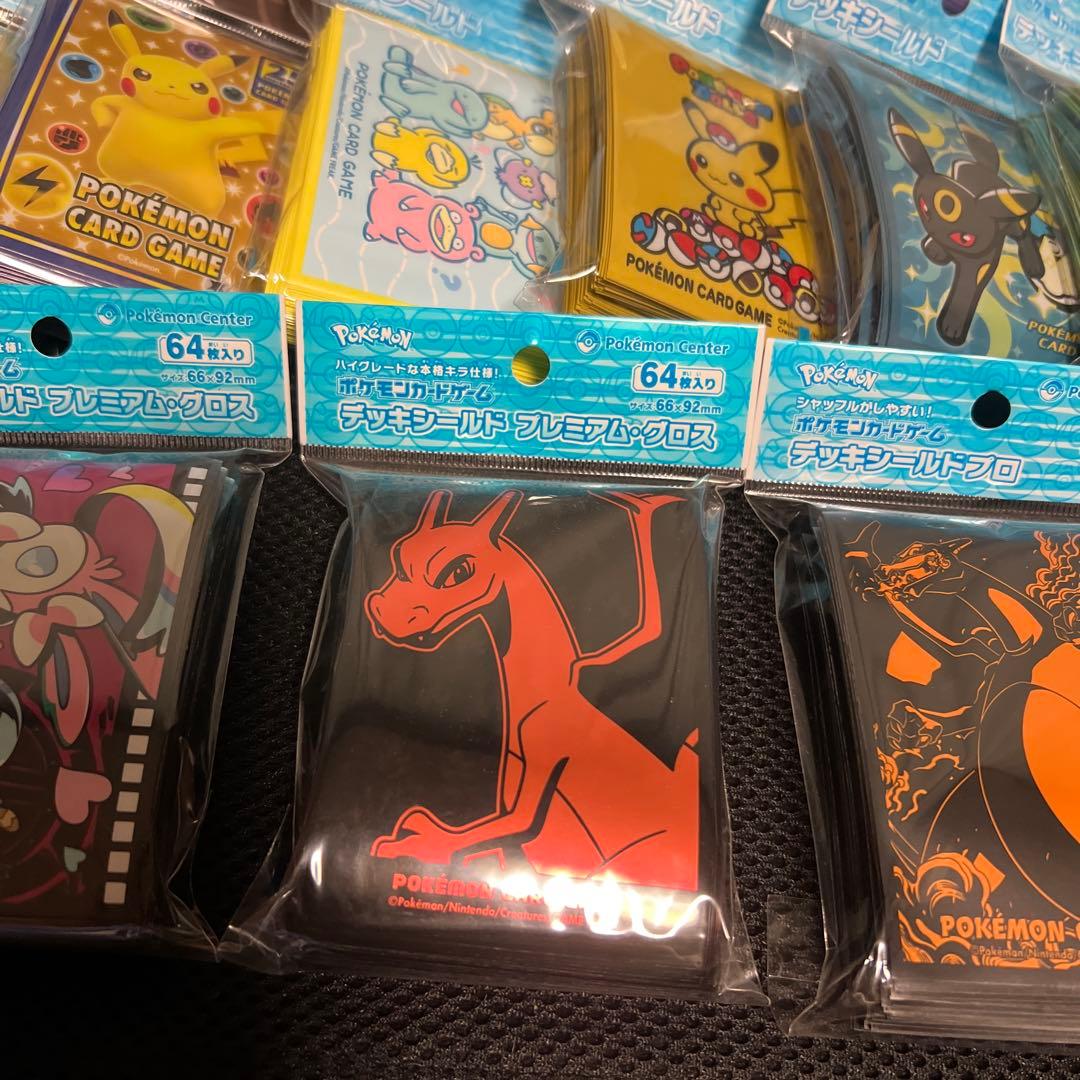 ポケカ　デッキケース　10個　デッキシールド　26個　計36個