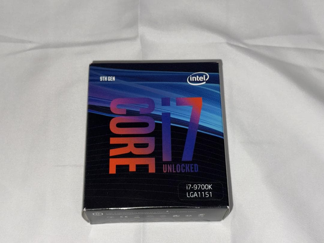 CPU Intel Core i7-9700K 9th Gen CPU