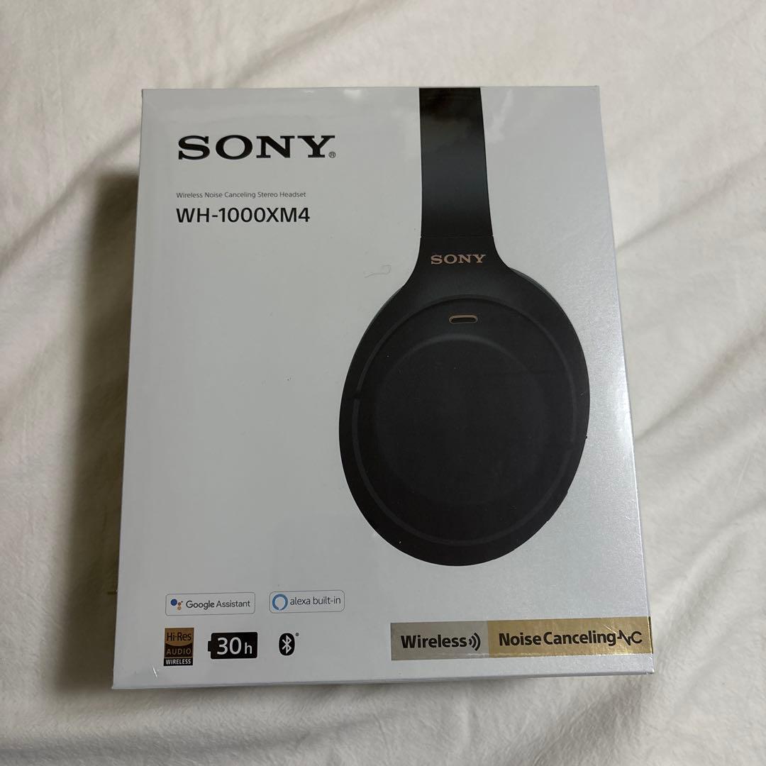 【新品未開封】SONY WH-1000XM4 ワイヤレスヘッドホン ブラック