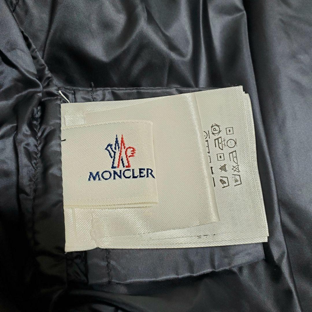 美品✨MONCLER　ロングジャケット　ダブルファスナー　チェーン　みんみん様