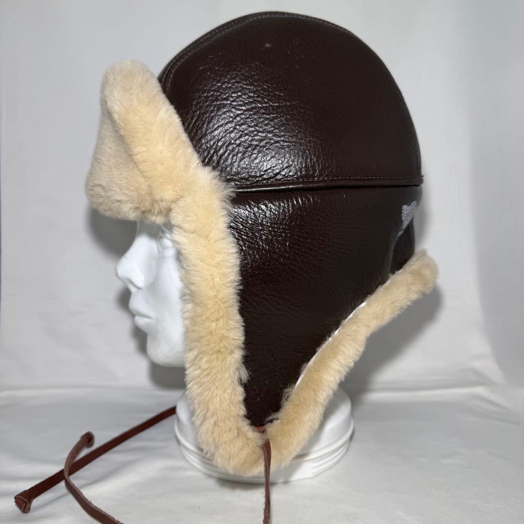 グラッドハンド オールドクロウ ムートンキャップ B-3 防寒