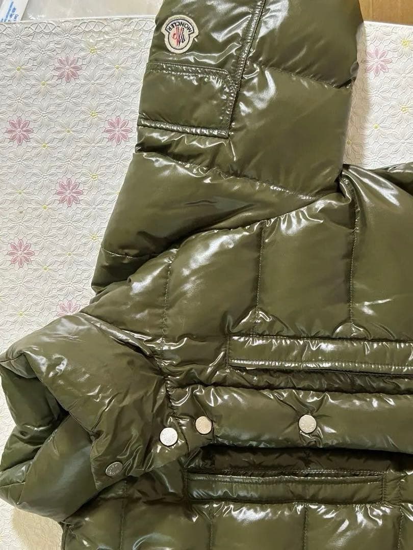 MONCLER オリーブグリーン ダウンジャケット 0サイズ