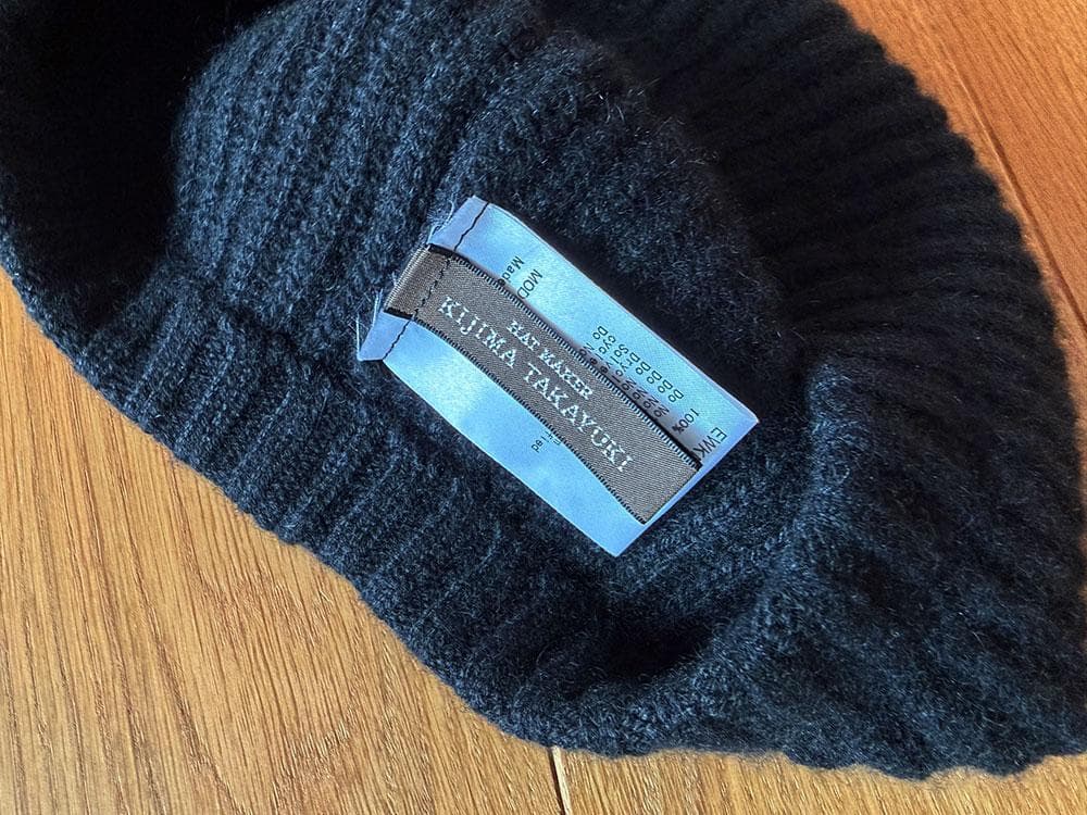 KIJIMA TAKAYUKI キジマタカユキ カシミア ベレー帽 高山都