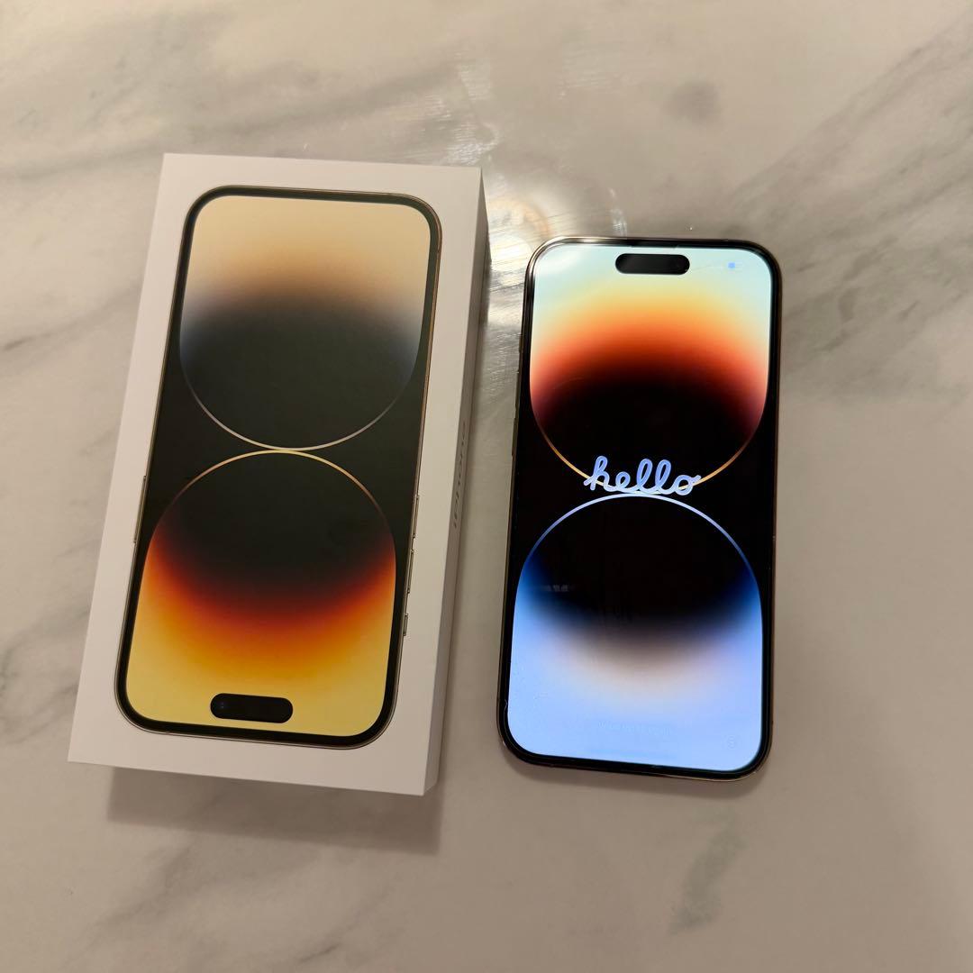 iPhone 14 pro ゴールド 128gb