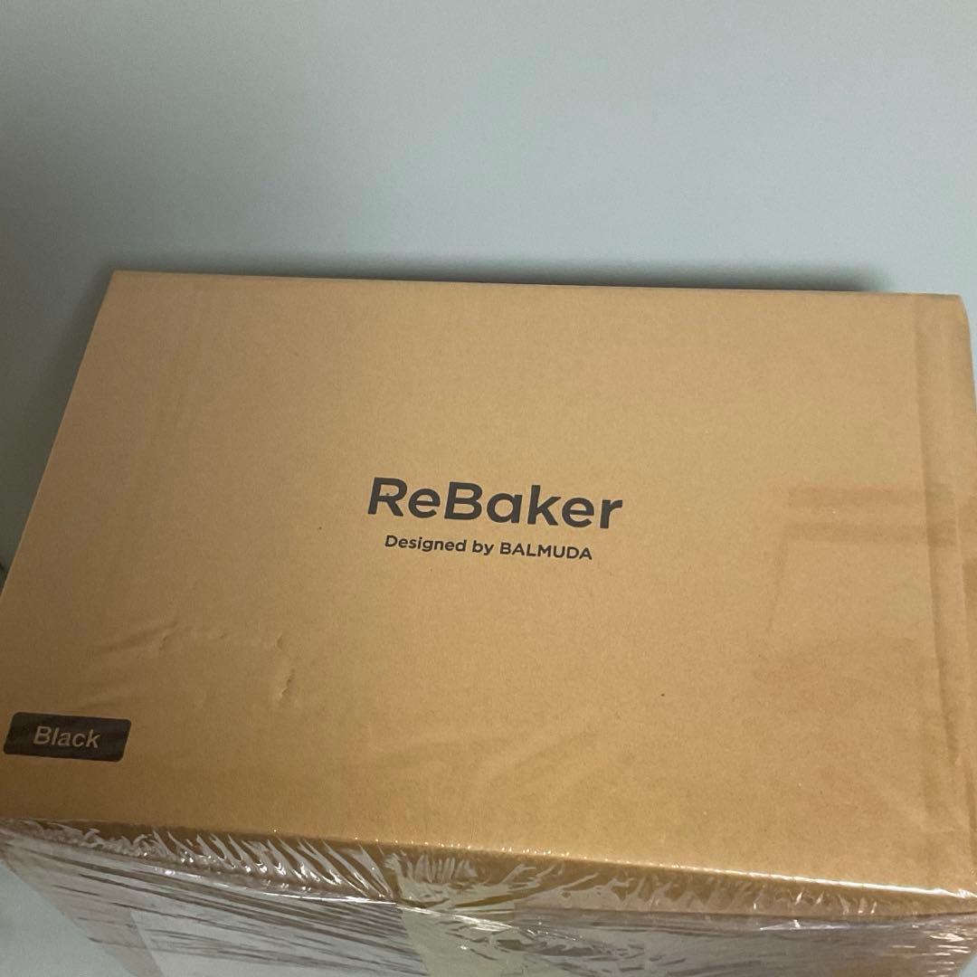 【新品未開封】BALMUDA ReBaker KTTO1-JP-BK ブラック