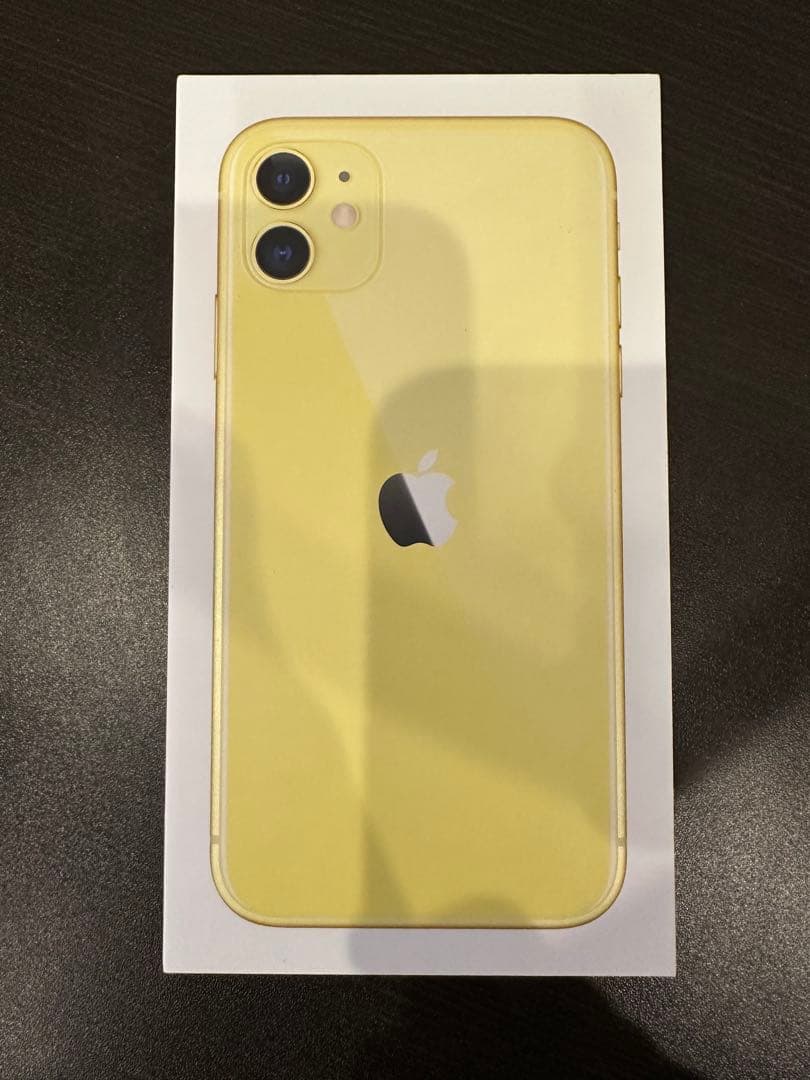 iPhone11本体 SIMフリー イエロー 64GB 本体 初期化済 動作良好