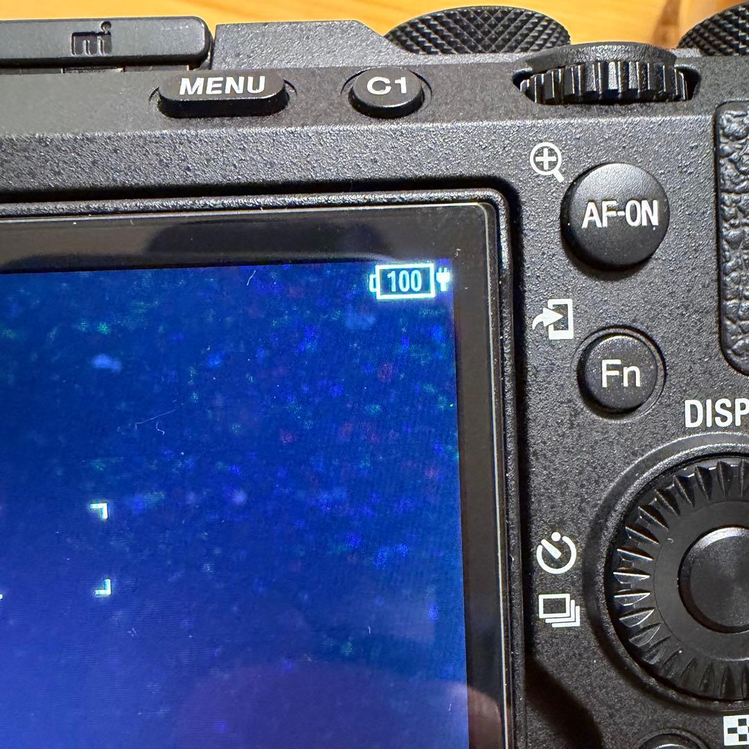 美品　SONY a7cⅱ ミラーレス一眼　ボディ　ブラック　動作良好