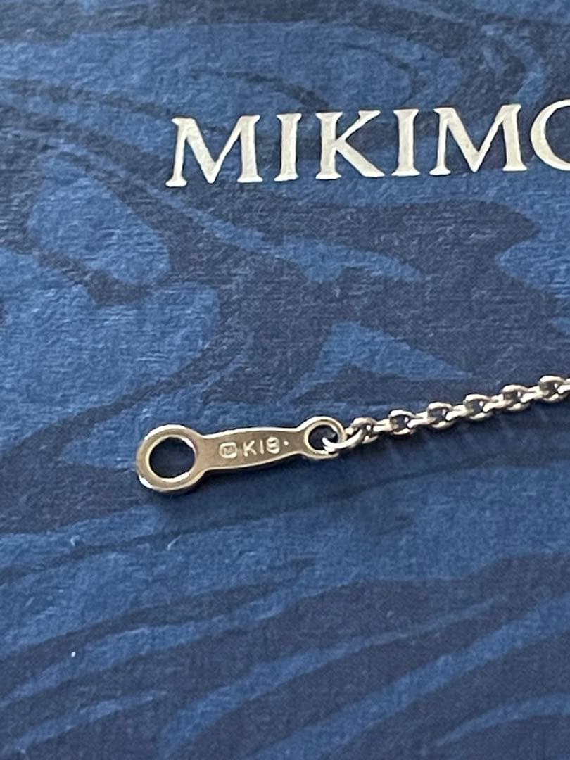 お値下げ⭐️MIKIMOTOダイヤネックレス