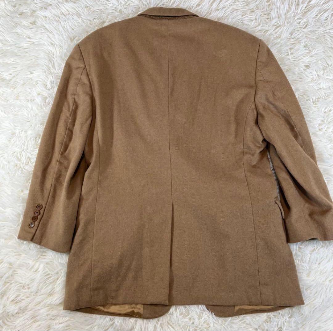 イタリア製✨ブルックスブラザーズ　テーラードジャケット　キャメル生地　L相当