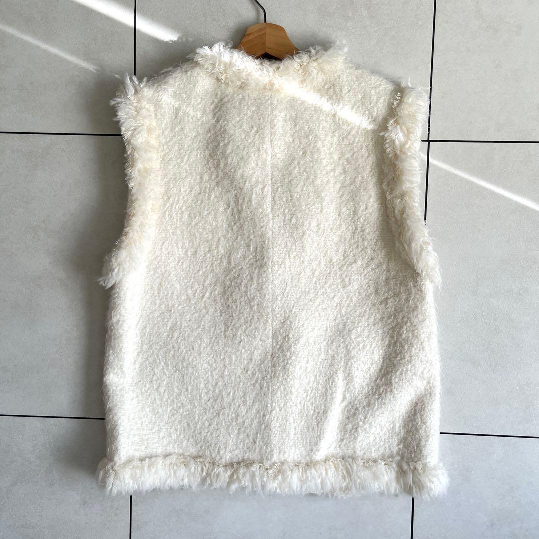 【未使用タグ付き】UNITED ARROWS シャギーツイードベスト