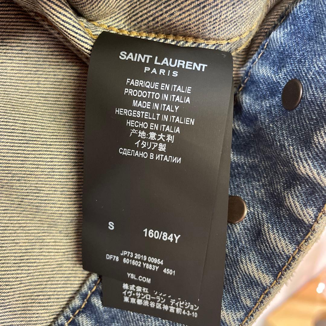 SAINTLAURENT レディース　新品タグ付き　デニムジャケットS