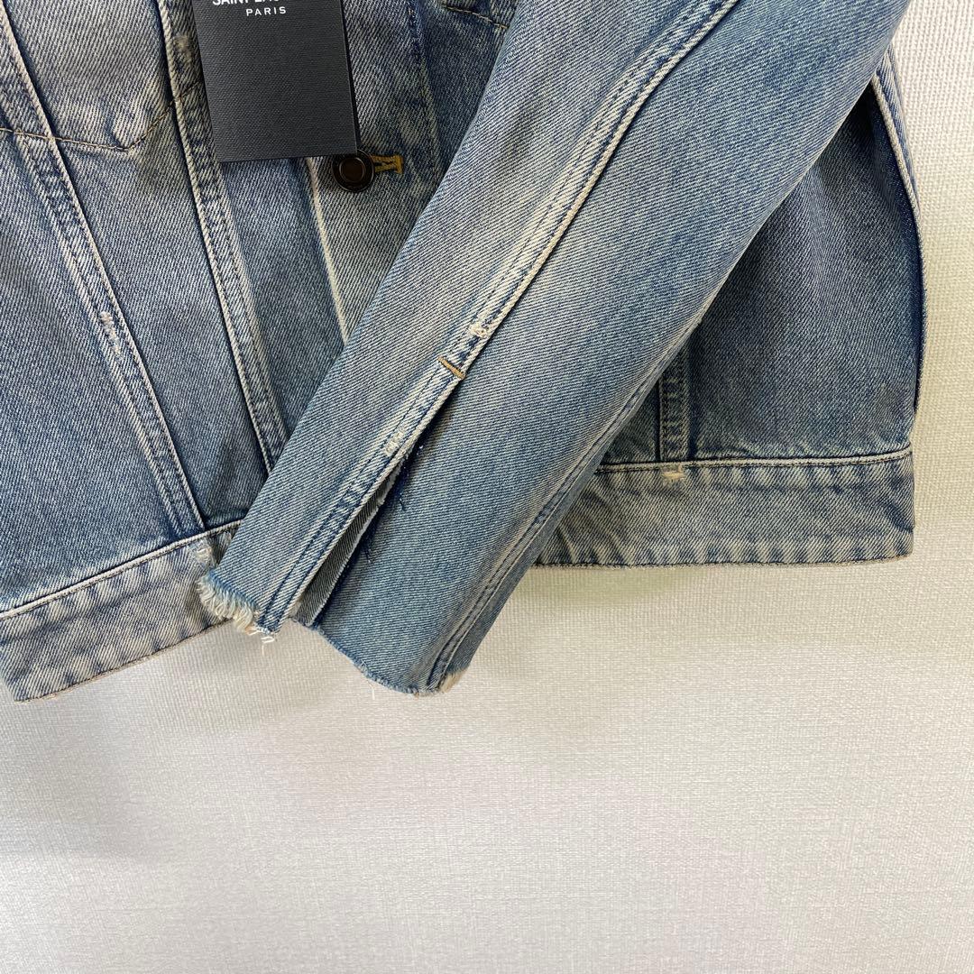SAINTLAURENT レディース　新品タグ付き　デニムジャケットS