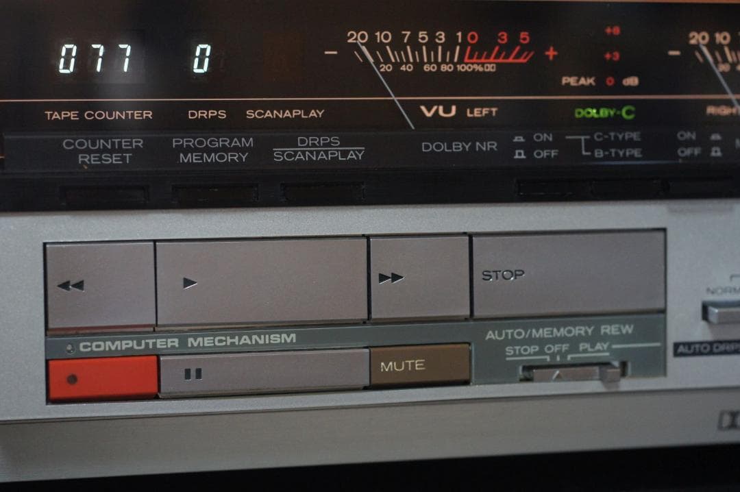 ★☆Lo-D ローディー/ 日立 カセットデッキ D-77 整備品☆★