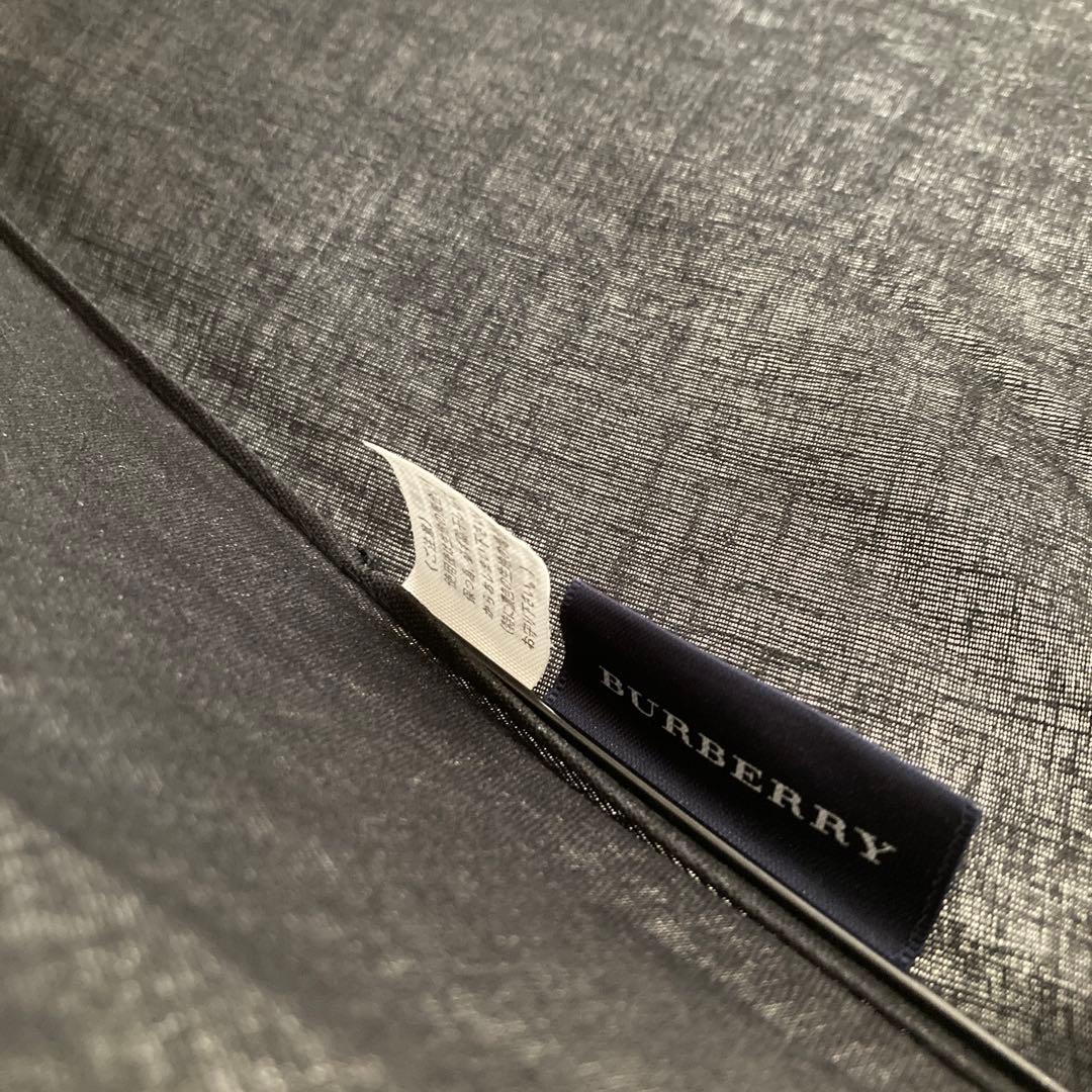 バーバリー BURBERRY フリル 折り畳み傘 日傘 ブラック　綺麗