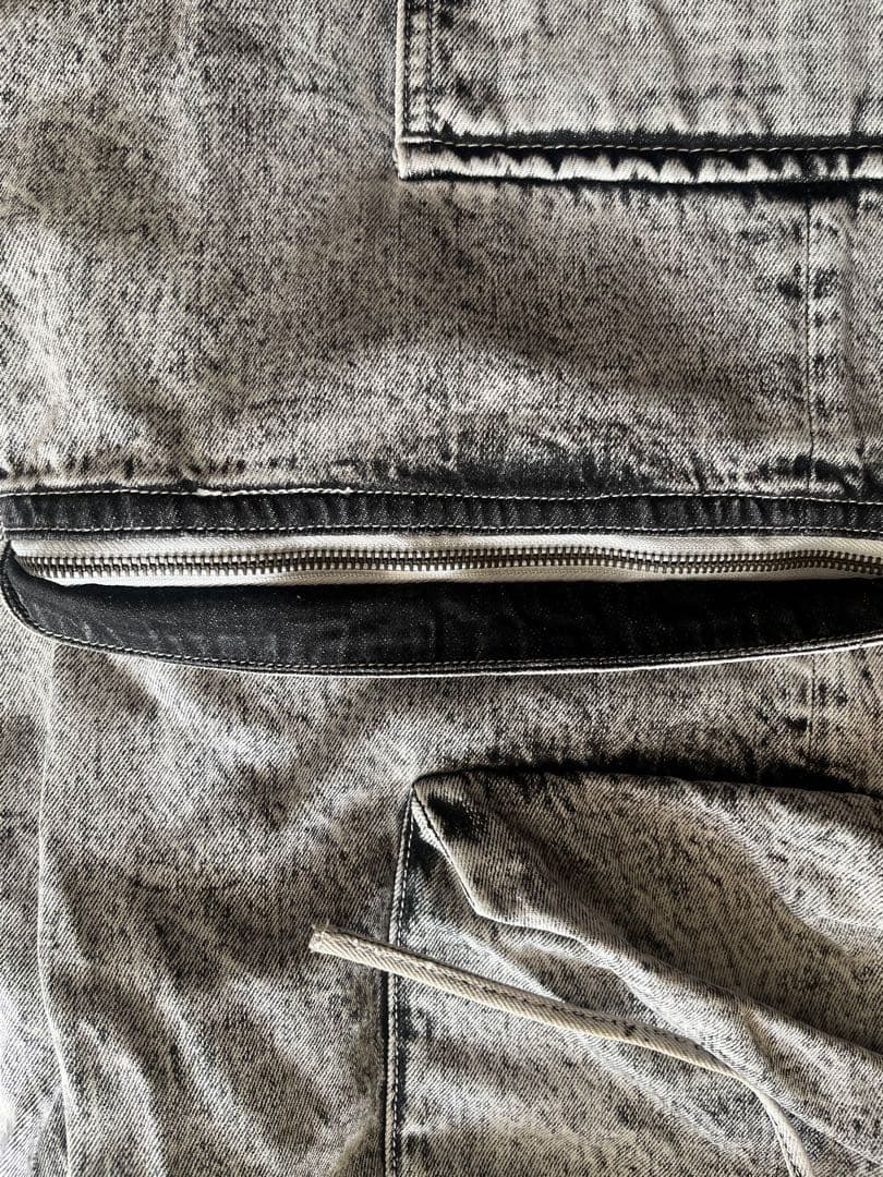 MAISON SPECIAL ビッグポケット 2WAYバギーデニムカーゴパンツ