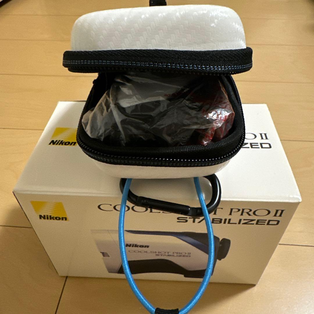 ニコンCOOLSHOT PRO II STABILIZEDゴルフ用距離計