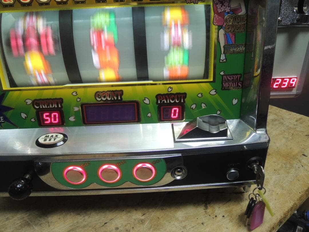 卓上パチスロ ファイナルジャグラー 4号機 新作 アミューズ仕様 ゲーム機