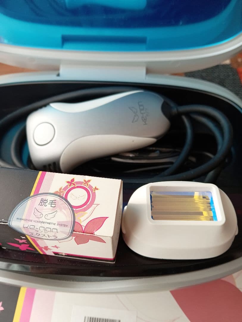 値下げ★ケノン★美品★未使用カートリッジ付き　 脱毛　美顔 メンズにも