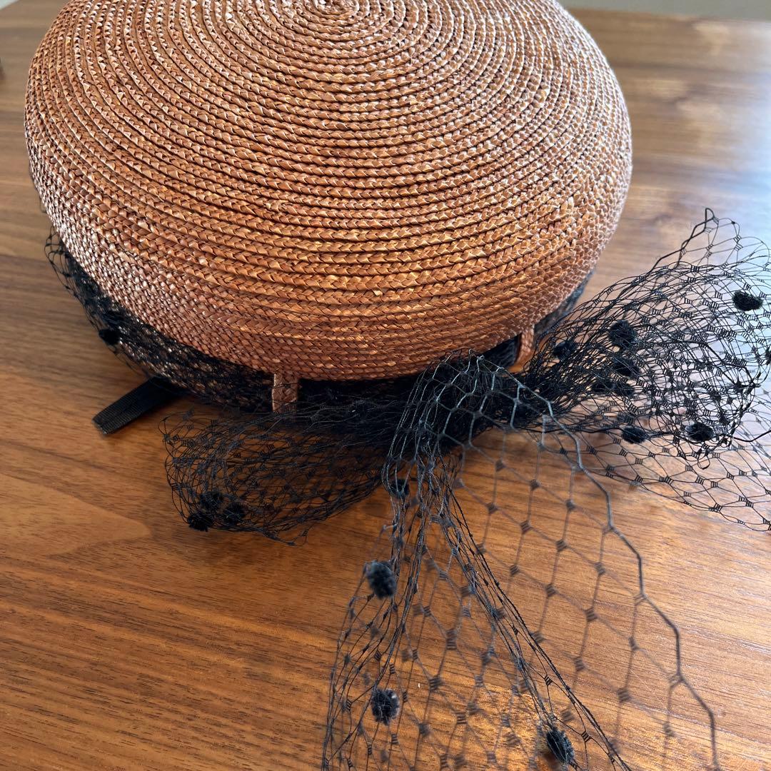 CA4LA カシラ キャスケット チュール 麦わら帽子　SUMMERSONG